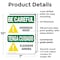 Signmission Safety Culture Sign, 7 in Width, Plastic, Rectangle, Bilingual OS-2PACK-BC-P-710-L-10035 - alternate 4